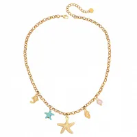 Colier Starfish Blue Charms_1