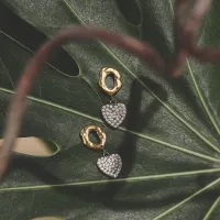 Cercei Heart Swing Crystal_1